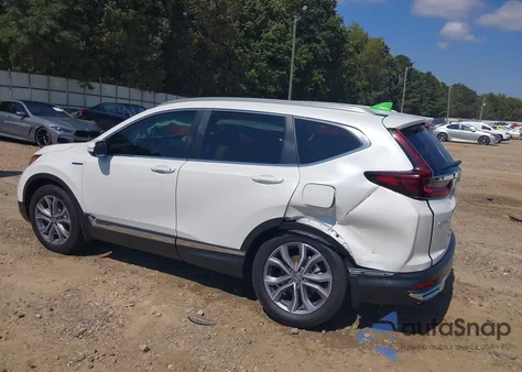2020 Honda Cr-V Hybrid Touring from USA, damaged, VIN 7FART6H92LE024749